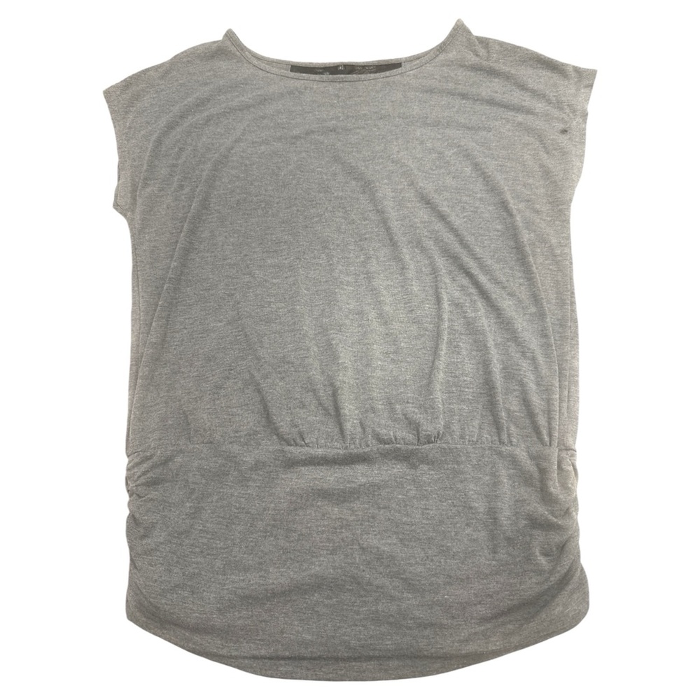 Maurices Light Gray Top with Lacey Back